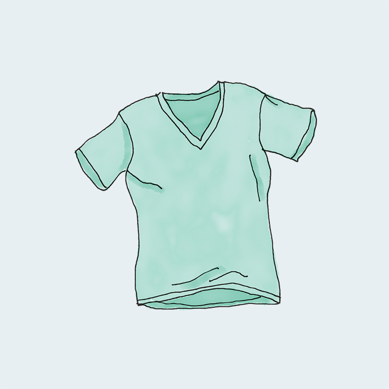 V-Neck T-Shirt - Bilde 2